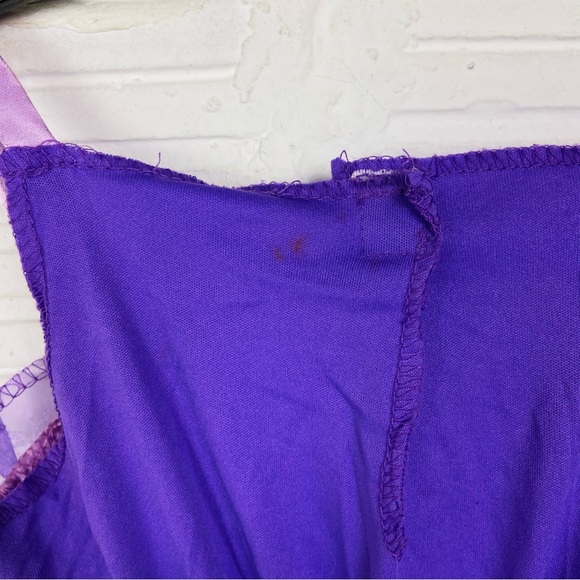 Disney little Mermaid Ariel Kids Costume - Purple and Teal size 4-6X - Picture 9 of 13